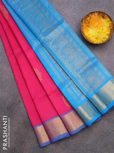 Silk Cotton Buttas – Prashanti Sarees