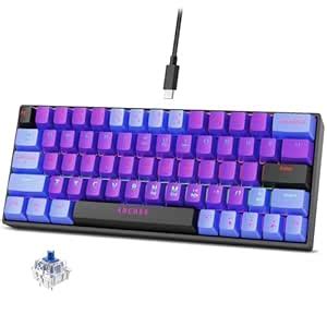 Amazon.in: Buy Archer Tech Lab Wired Mechanical Gaming Keyboard| 60% ...