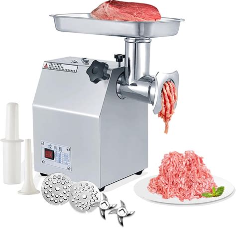 Commercial Electric Meat Grinder, Max Yield 120KG/H (265lbs/H) With ...