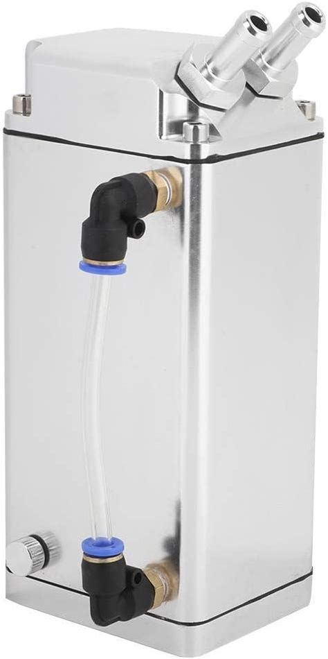 Buy Oil Catch Can, Square Aluminum Racing Oil Catch Tank Breather Can ...