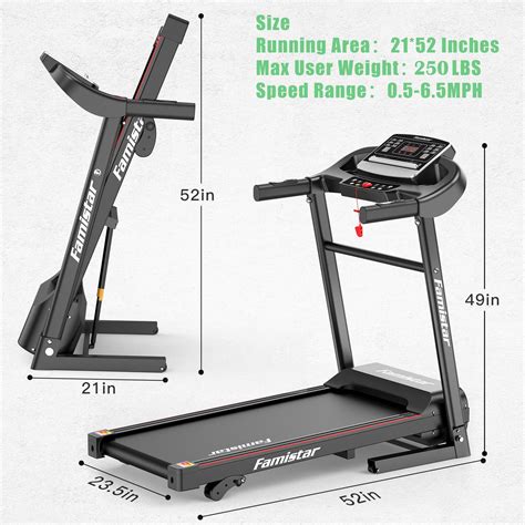 Buy Portable Foldable Treadmill, Walking Treadmill, Electric Compact ...