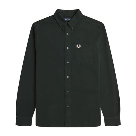 Buy Men Night-Green Oxford Shirt With Chest Pocket Online at The ...