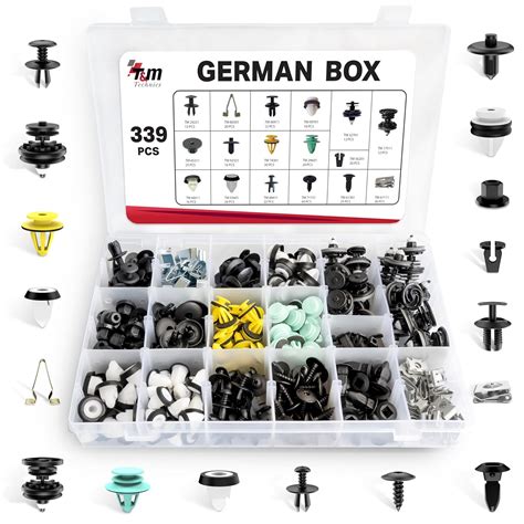 T&M Technics T&M TECHNICS Plastic Rivets Car Clips - Universal India | Ubuy