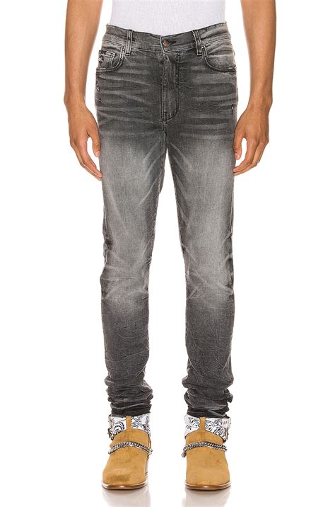 Amiri Stack Jean in Vintage Grey | FWRD