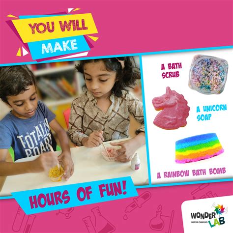 Rainbow Spa Lab Kit | Fun science kits - Wonderlab – Wonderlab Co