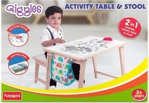 Giggles Activity Table & Stool Price in India - Buy Giggles Activity ...