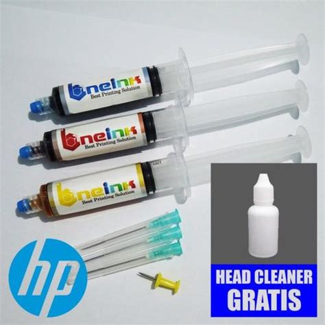 Jual Tinta Refill Suntik Warna Colour HP 680 682 678 803 802 704 ONE ...