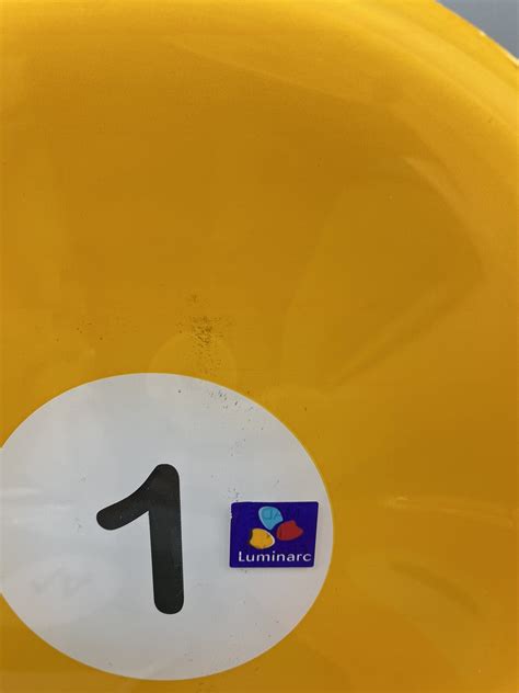 Buy Luminarc Pool Billiards Ball Snack Party Man Cave Plates New With ...