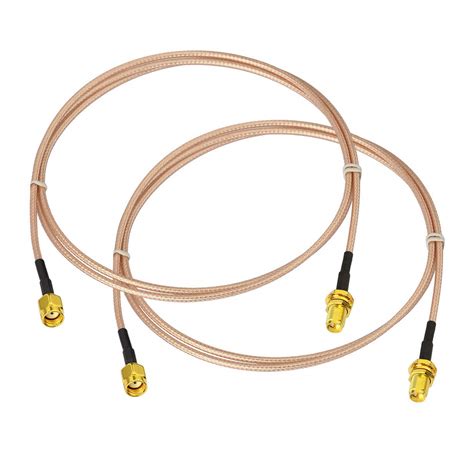 Buy Bingfu WiFi Antenna Extension Cable (2-Pack) RP-SMA Male to RP-SMA ...