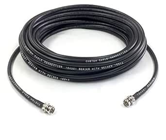 80 Foot Belden 1694A 3G HD-SDI RG6 BNC Cable (75 Ohm) by Custom Cable ...