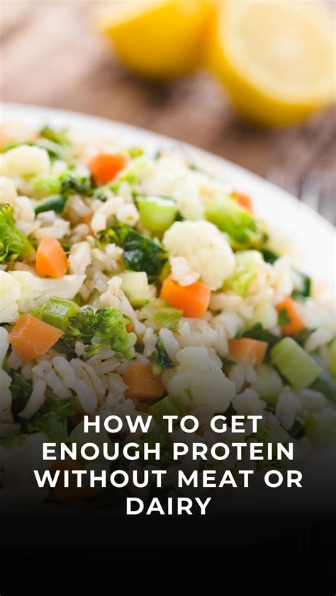 How to get enough protein without meat or dairy - Fitness Fit