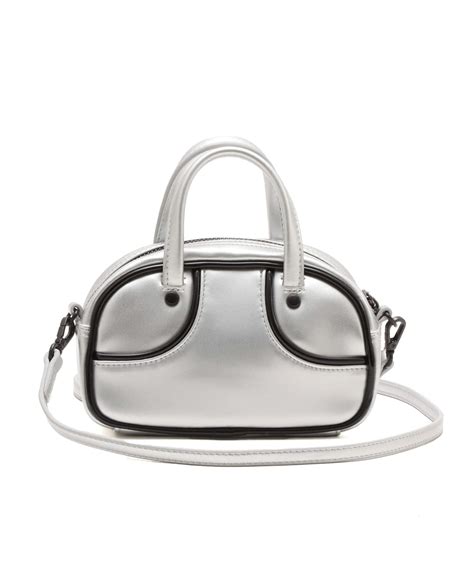 PUMA PUMA 1976 METALLIC MICRO GRIP BAG GLACIAL GRAY-PUMA BLACK（プーマ プーマ ...