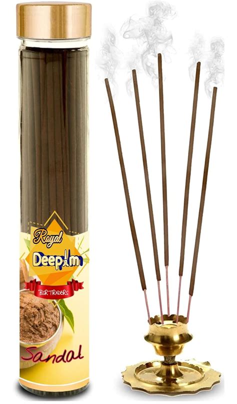 Organic Incense Sticks/agarbatti (140sticks) Sandal, Rose 200grams Pack ...