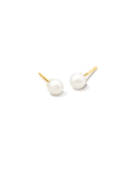 Pearl Stud Earrings