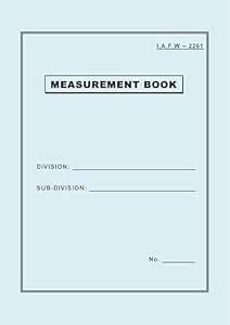 Sun prints - MES Measurement Book IAFW-2261, Regular (20 x 28 cm) 100 ...