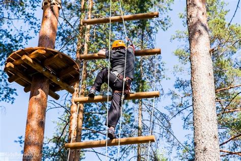 "GREENVALD Парк Скандинавия", веревочный городок, парк активного отдыха ...