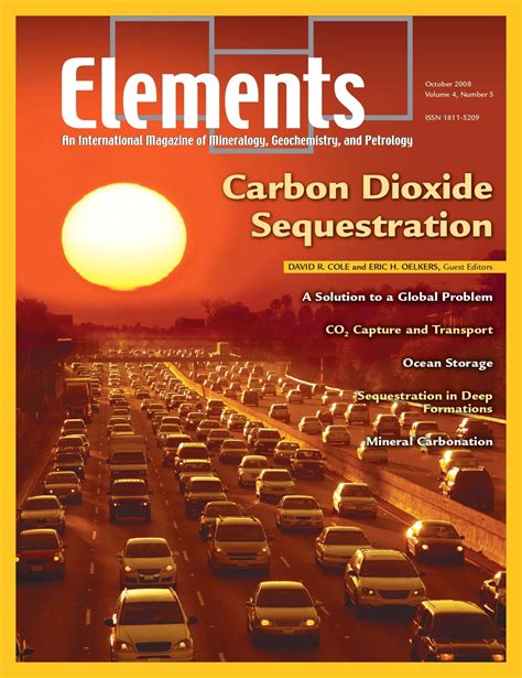 Carbon Dioxide Sequestration (Poster v4n5) - Store Elementsmagazine