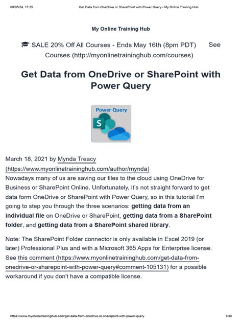 Image result for Power Query One Drive Connection