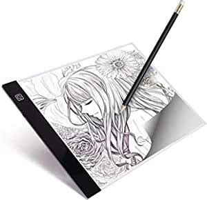 GETKO WITH DEVICE A4 Light Box, Ultra-Thin Portable USB Power Cable ...