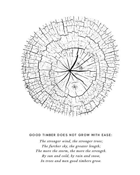 Good Timber Poem: 8x10 DIGITAL PDF DOWNLOAD, Good Timber, Tree, Poem - Etsy
