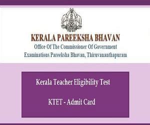 Kerala TET 2017- Admit cards out at keralapareekshabhavan.in - vidyavision