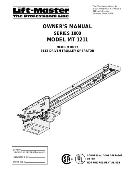 Lift Master User Manual 的图像结果