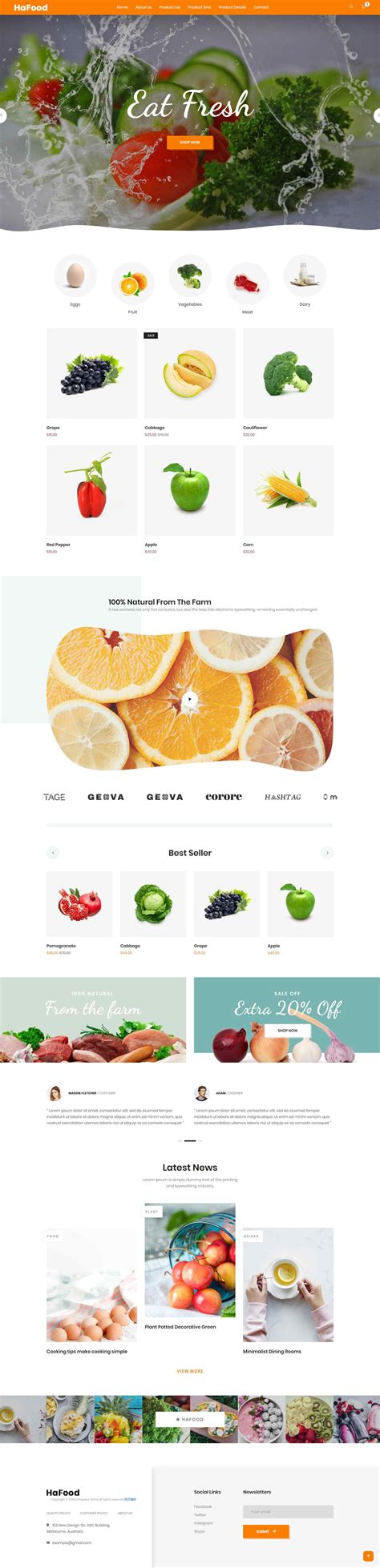 水果外贸网站模板整站源码-MetInfo响应式网页设计制作