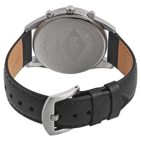 Buy Online Lee Cooper Silver Dial Chronograph Watch for Men ...