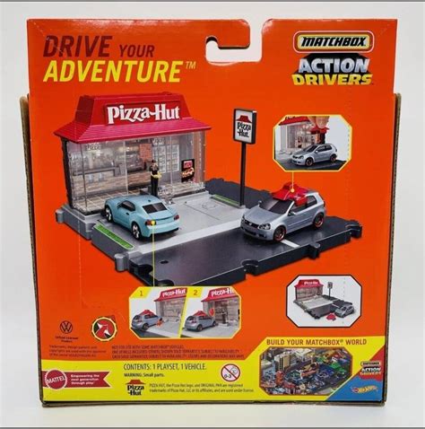 Buy Mattel Matchbox Action Drivers Pizza Hut Pizza Run Playset Online ...