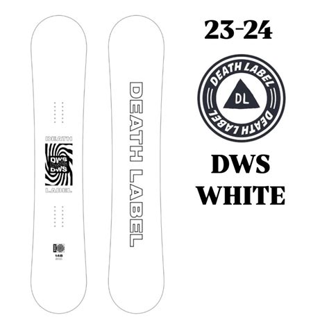 23-24DEATH LABEL『DWS - WHITE』型落ち / デスレーベル / ディーダブリューエス / グラトリ / ジブ ...