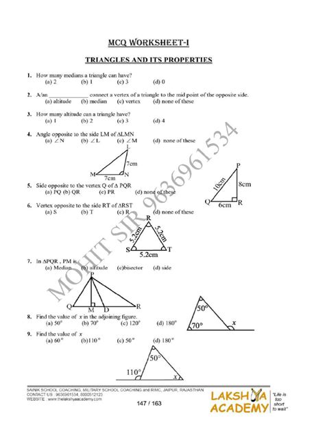 Image result for Triangle Math Worksheets