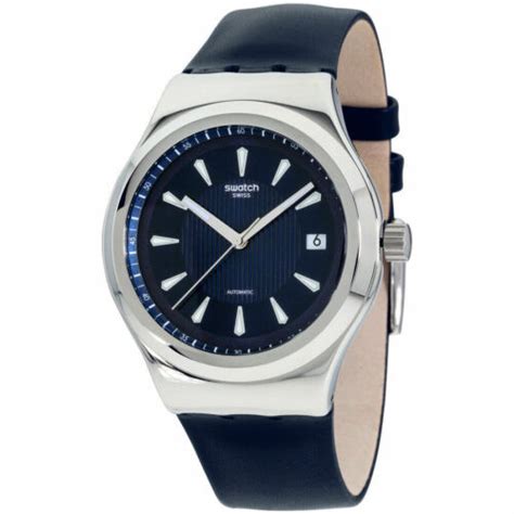 Swatch Men's Automatic Blue Dial Watch with Sistem India | Ubuy