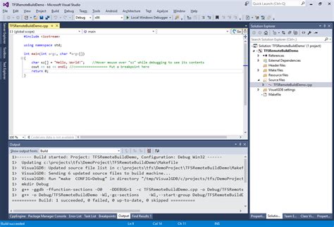 Image result for Visual Studio Makefile Project
