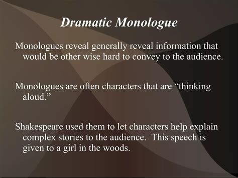 Image result for Features of Dramatic Monologue