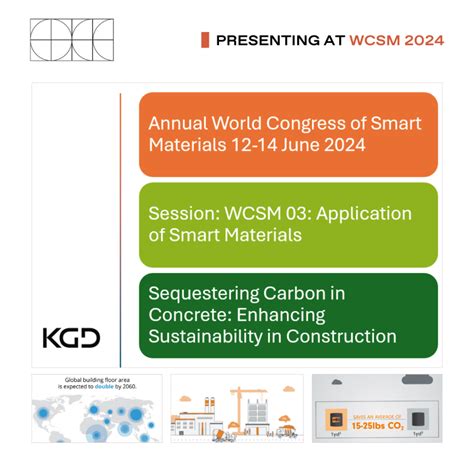 Presenting at WCSM 2024 - KGD Architecture