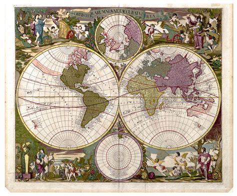 World Map 1700