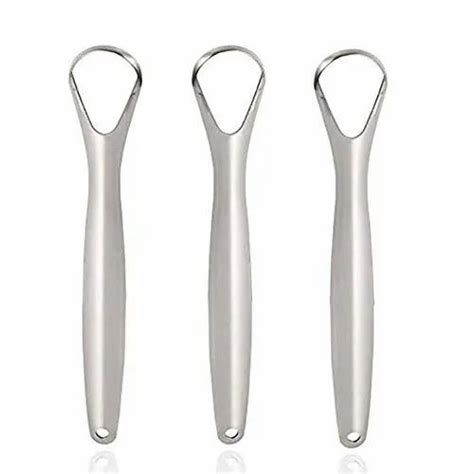 Stainless Steel Tongue Cleaner - Stainless Steel Tongue cleaner/Scraper ...
