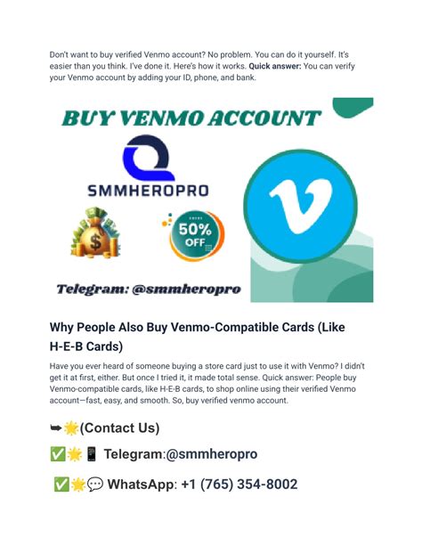 PPT - How Choose the Best Verified Venmo Accounts to Buy Sell _ A Step ...