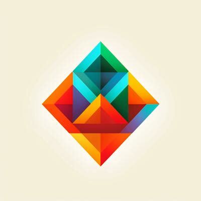 Geometric Square Logo Stock Photos, Images and Backgrounds for Free Download