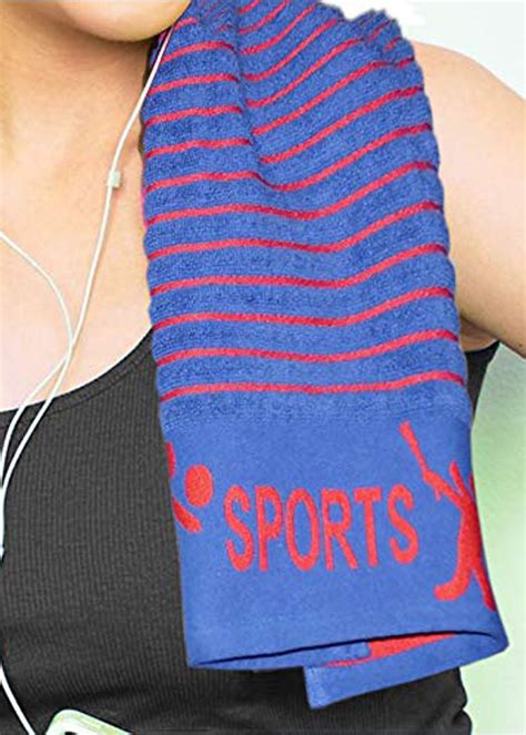 Get Blue/Red Sports Towel at ₹ 749 | LBB Shop