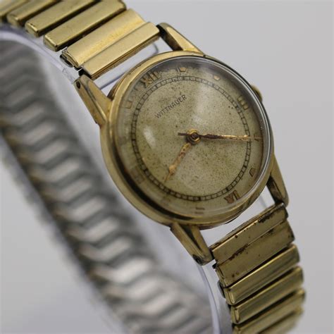 Wittnauer 10K Gold Swiss Made Mechanical Wrist Watch – Ticktock Guru