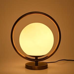 Designer & Decorative Round Table Lamp With Decorative Colorful Glass ...