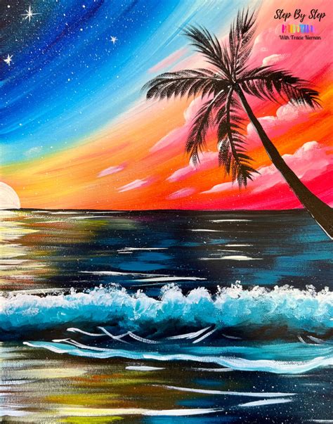 Acrylic Sunset Tutorials 的图像结果