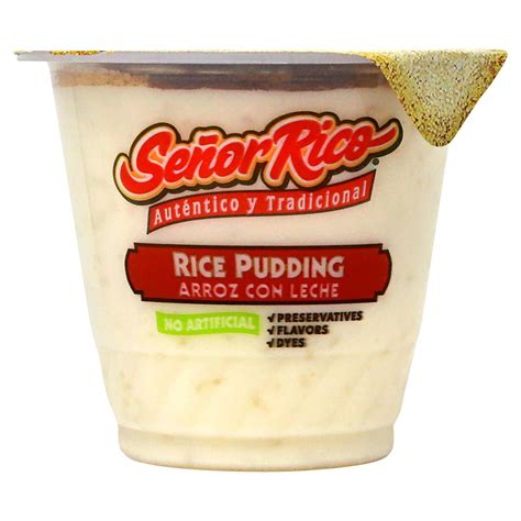 Señor Rico Rice Pudding, 8 oz - Price Rite