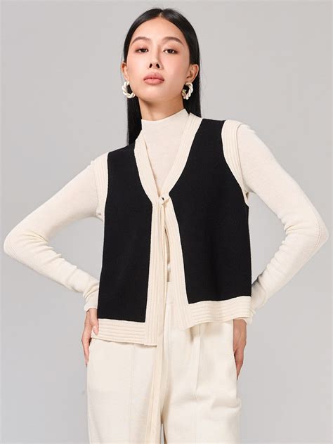 Wool Vest Women