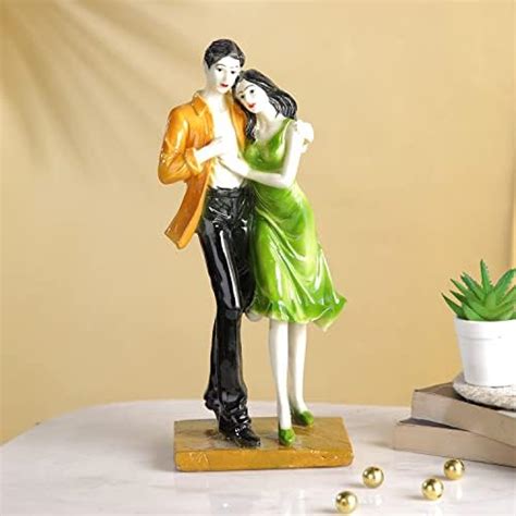 Buy BS Handicrafts Love Couple On Scooter Statue for Gift Showpiece ...