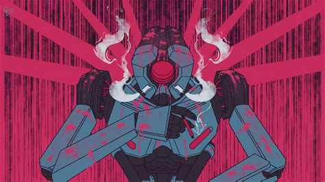 v1 (ultrakill) drawn by blue_jacket_(artist) | Danbooru