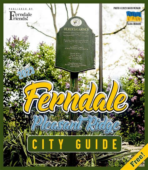 2023 Ferndale / Pleasant Ridge City Guide by fernfriend - Issuu
