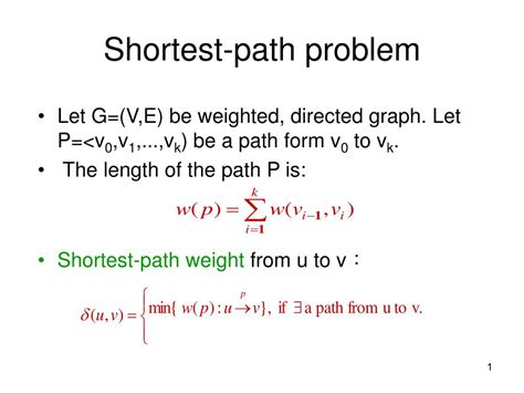 Shortest Path Problem 的图像结果