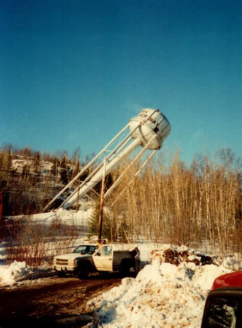 Image result for Water Towers Falling and Exploding